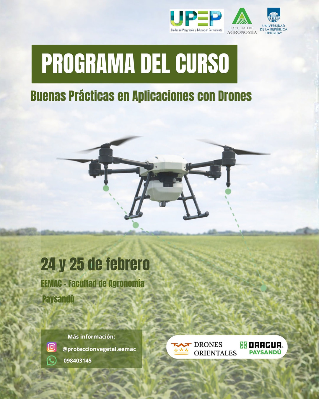 Buenas Prácticas en Aplicaciones con Drones