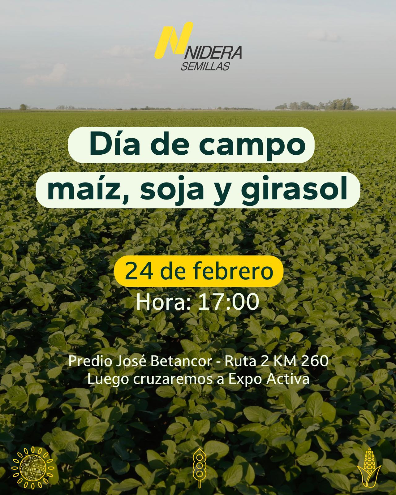 Jornada de campo Nidera 