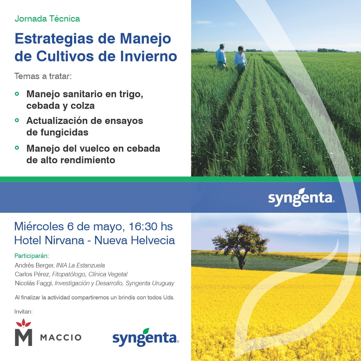 Estrategias de Manejo de Cultivos de Invierno