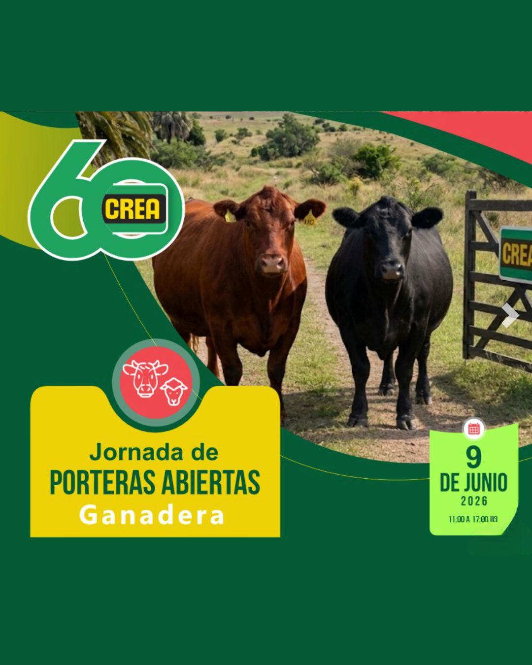 Jornada CREA Ganadera de Porteras Abiertas.