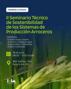 II Seminario Técnico de Sostenibilidad de los Sistemas de Producción Arroceros