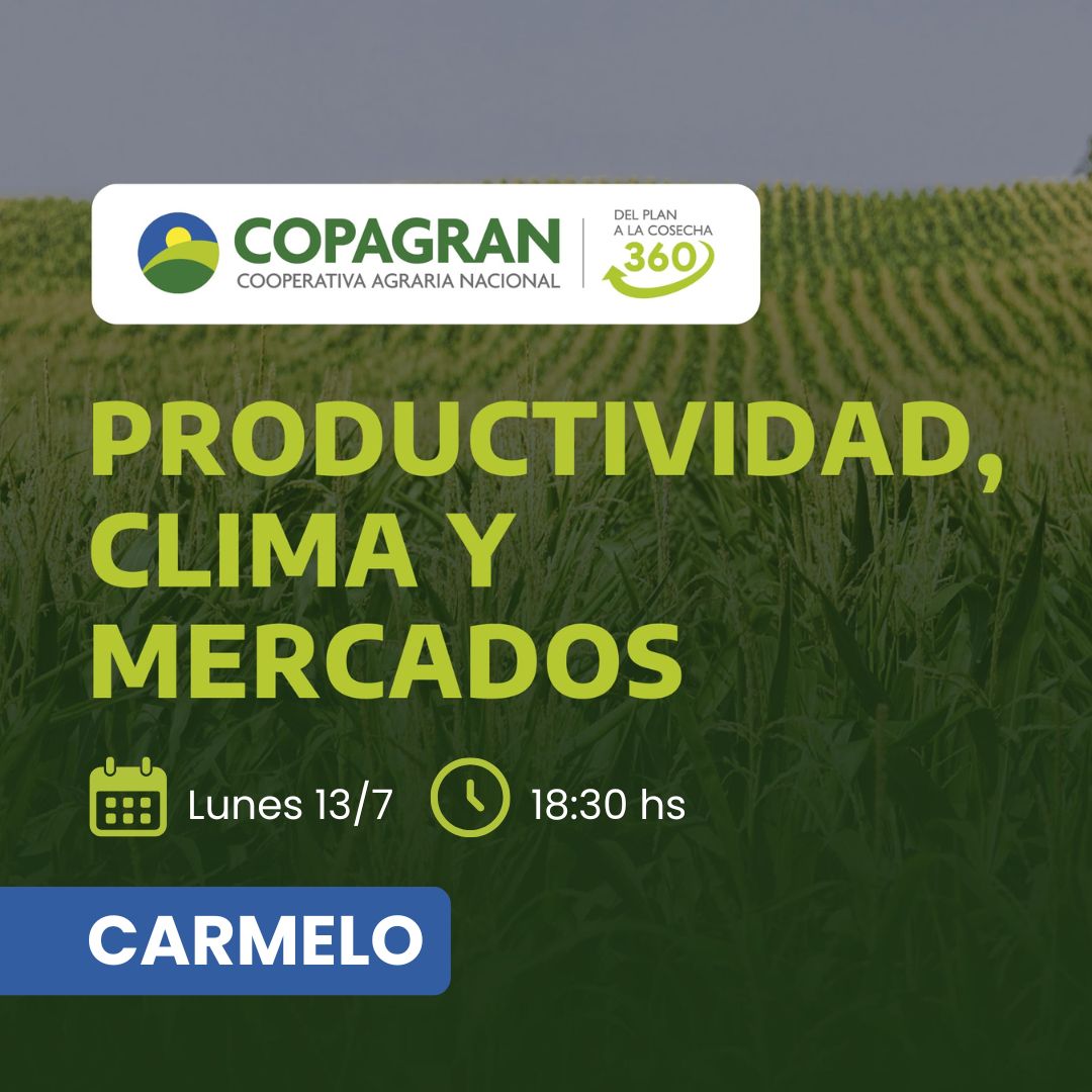 Productividad, clima y mercados (CARMELO)